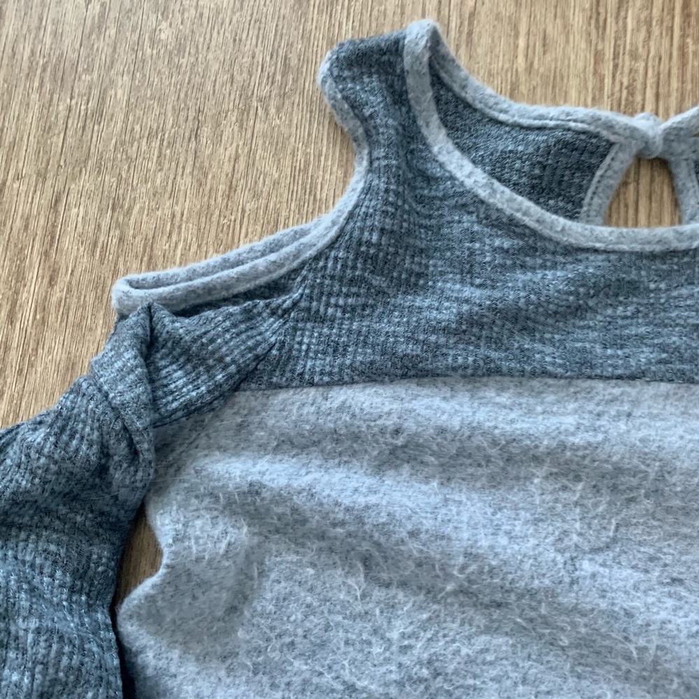 Lazy Sundays Cold Shoulder Sweater - image 5